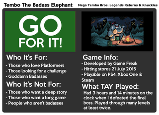 Illustration for article titled Tembo The Badass Elephant: The TAY Review